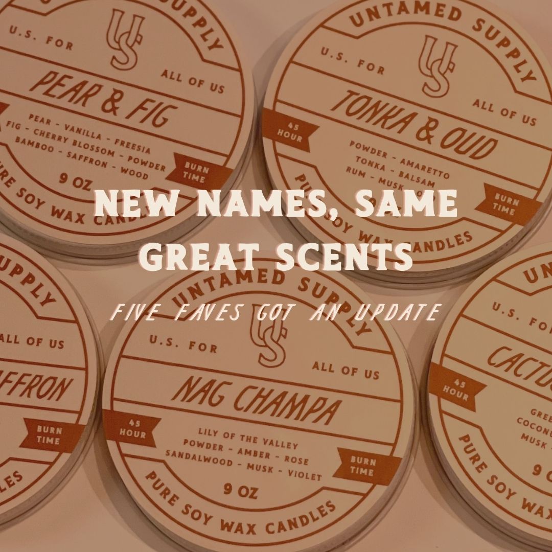 New Names, Same Great Scents: 5 Faves Got And Update