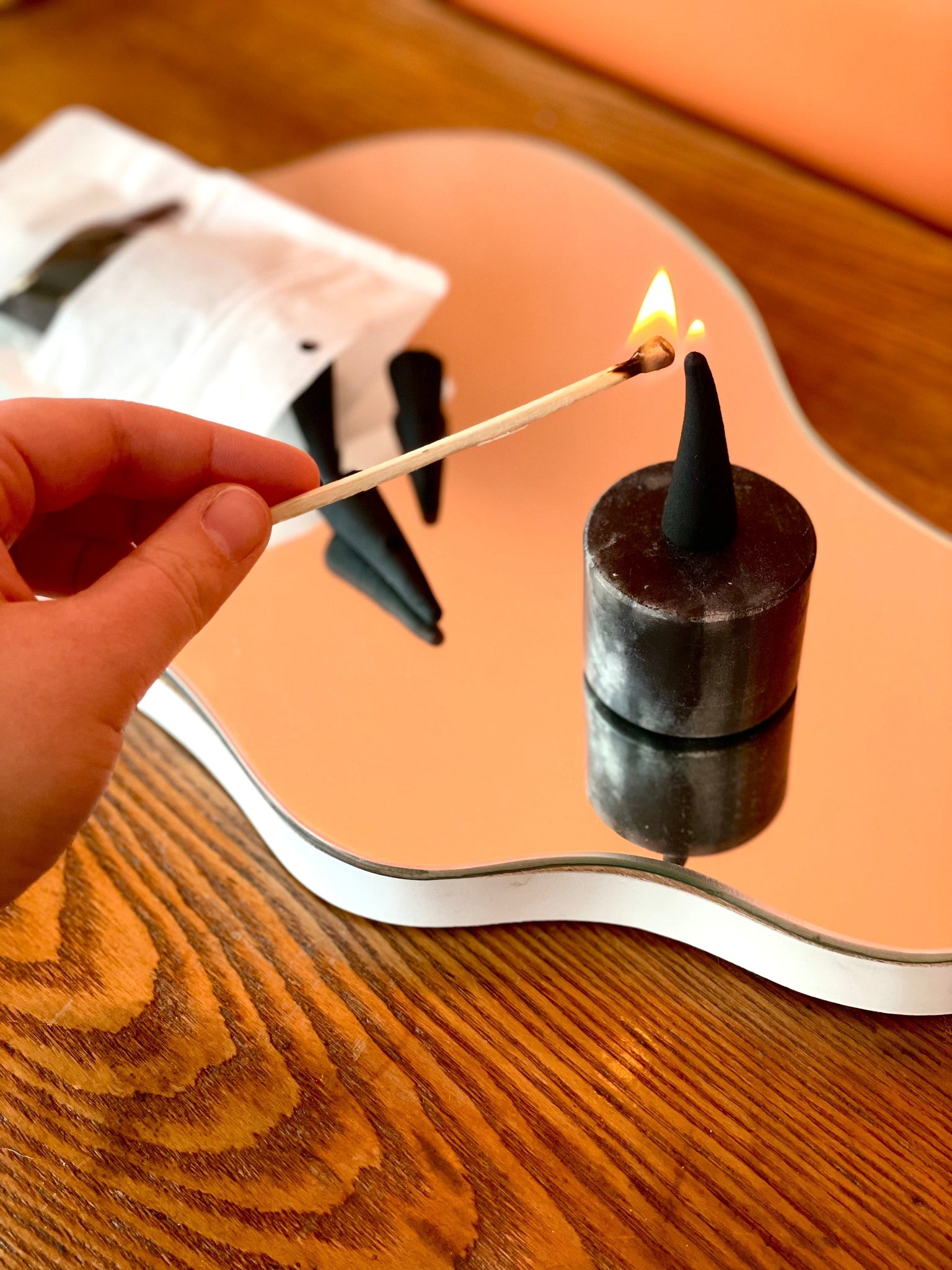 Rose & Oud Incense Cones